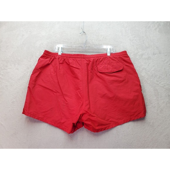 Eastern Mountain Sports Swim Short Women Large Red Mesh Lined Pockets Drawstring - Picture 2 of 9
